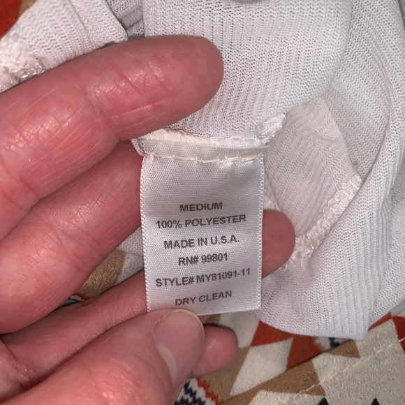 Prevett ruffle front Aztec trible strappy sun dress size M - Picture 5 of 5